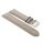 Soft-Kalbsleder Uhrenarmband Modell Freiburg-DS taupe-TiT 26 mm