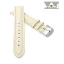 Easy-Klick Kalbsleder Uhrenarmband Modell Freiburg-DS perle-creme-WN 20 mm