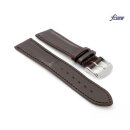 Fluco Easy-Klick Uhrenarmband Shell Cordovan Modell Galopper-Chrono mocca-TiT 20 mm Handarbeit
