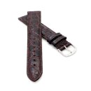 Feines Alligator Leder Uhrenarmband Munich-XL extralang...