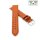 Feines Easy-Klick Alligator Leder Uhrenarmband Munich-XL extralang cognac 16 mm