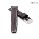 Rios1931 Alligator Uhrenarmband Modell Hurricane mocca 20...