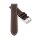 Softleder Uhrenarmband Modell Sportiva mocca 20 mm