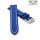Easy-Klick Alligator Uhrenarmband Modell Louisiana-NL königsblau-WN 24 mm