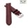 Easy-Klick Alligator Uhrenarmband Modell Louisiana-NL mocca-TiT 18 mm
