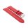 Easy-Klick Alligator Uhrenarmband Modell Louisiana-NL rot-TiT 24 mm