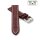 Easy-Klick Alligator Uhrenarmband Modell Louisiana-XL mocca-WN 18 mm, extralang