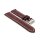 Easy-Klick Alligator Uhrenarmband Modell Louisiana-XL mocca-WN 18 mm, extralang