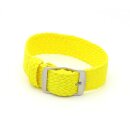 Perlon Durchzugs-Uhrenarmband Modell Robby-Premier gelb...