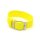Perlon Durchzugs-Uhrenarmband Modell Robby-Premier gelb 18 mm