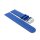 Veganes Apfel-Faser Uhrenarmband Modell Melano-55G königs-blau 20 mm