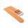 Veganes Easy-Klick Apfel-Faser Uhrenarmband Modell Melano-55G cognac 22 mm