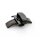 Premium Butterfly-Faltschließe Modell Pikart Edelstahl PVD-schwarz poliert, 16 mm