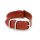 Zulu-Leder Uhrenarmband Modell Legion mahagoni 20 mm Nato Strap