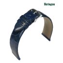 Echt Straußbein Uhrenarmband Barington blau 16 mm,...