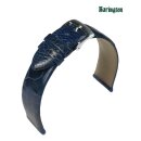 Echt Straussbein Uhrenarmband Barington blau 16 mm,...