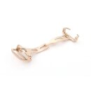 Faltschließe Edelstahl rose-gold poliert 12 mm, Modell Carter-FS, kompatibel Cartier