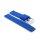 Elastic Easy-Klick Textil Uhrenarmband Modell Doubleflex-S königs-blau 20 mm