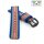 Elastic Easy-Klick Textil Uhrenarmband Modell Doubleflex-P mehrfarbig 20 mm