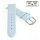 Feines Easy-Klick Leder-Uhrenarmband Basel-XS hell-blau 20 mm