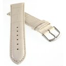 Feines Alligator Leder Uhrenarmband Modell Genf-71S XS...