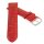 Feines Alligator Leder Uhrenarmband Modell Genf-71S XS rot 20 mm