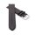 Feines Hirsch-Leder Uhrenarmband Modell Hirsch-71N-XL mocca 18 mm