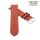 Feines Easy-Klick Hirsch-Leder Uhrenarmband Modell Hirsch-71N-XL cognac 12 mm