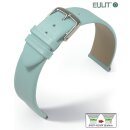 Eulit Easy-Klick Kalb-Nappa Uhrenarmband Modell Nappa-Fashion mint-grün 16 mm