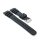 Kautschuk Taucher Uhrenarmband Modell Diver-Z20 schwarz 20 mm, komp. Seiko
