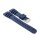 Kautschuk Taucher Uhrenarmband Modell Diver-Z20 blau 20 mm, komp. Seiko