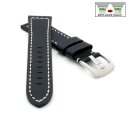 Easy-Klick Kalbsleder Flieger Uhrenarmband Modell Belgrad...