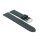 Feines Easy-Klick Leder-Uhrenarmband Modell Basel-NL dunkel-grün 20 mm