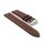Rallye Easy-Klick Sattelleder Uhrenarmband Modell Triumph mocca-orange 18 mm
