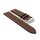 Rallye Easy-Klick Sattelleder Uhrenarmband Modell Triumph mocca-orange 20 mm