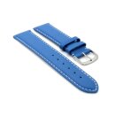 Feines französisches Softlederband Modell Berlin meer-blau 20 mm