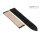 Easy-Klick Alligator Ersatz-Uhrenarmband für Cartier Tank schwarz 18/16 mm für Faltschließe, Herrenlänge