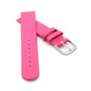 Französisches Kalbsleder Kinder-Uhrenarmband Modell Liane himbeer-pink 14 mm