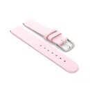 Französisches Kalbsleder Kinder-Uhrenarmband Modell Liane lotus-rosa 14 mm