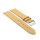 Feines flaches Easy-Klick Kalbsleder Uhrenarmband Modell Kuba-NL vanille-beige 14 mm