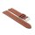 Feines flaches Easy-Klick Kalbsleder Uhrenarmband Modell Kuba-NL cacao-braun 16 mm