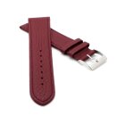 Feines flaches Kalbsleder Uhrenarmband Modell Kuba-XL...