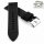 Diloy Easy-Klick Canvas Textil Uhrenarmband Modell Discover schwarz 18 mm