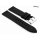 Diloy Easy-Klick Canvas Textil Uhrenarmband Modell Discover schwarz 18 mm