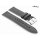 Diloy Easy-Klick Canvas Textil Uhrenarmband Modell Discover grau-silber 18 mm