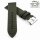 Diloy Easy-Klick Canvas Textil Uhrenarmband Modell Discover oliv-grün 20 mm