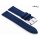 Diloy Easy-Klick Canvas Textil Uhrenarmband Modell Discover blau 24 mm
