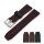 Premium Easy-Klick Rallye Silikon Uhrenarmband Modell Katar schwarz-blau 20 mm