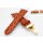 Kroko-Alligator Uhrenarmband Modell African-FS cognac 20 mm, Faltschlie&szlig;e