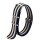 Nato-Nylon Durchzugs-Uhrenarmband Modell Textec blau-beige 20 mm Nato Strap